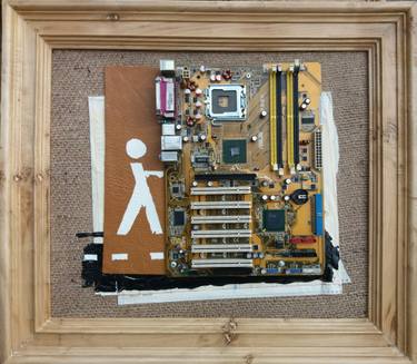 Original Conceptual Men Paintings by José Fonte