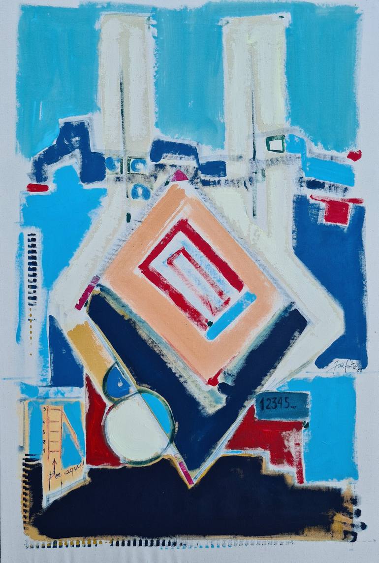 Print of Abstract Expressionism Abstract Paintings by José Fonte