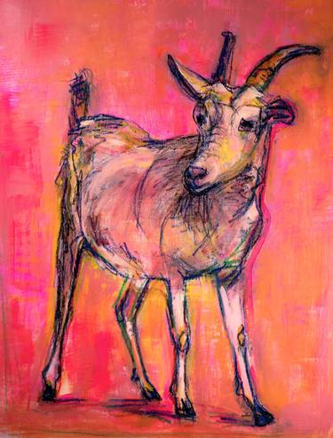 Original Contemporary Animal Painting by Liesbeth Serlie