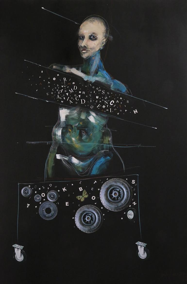 Print of Expressionism Women Paintings by Francesca Càndito