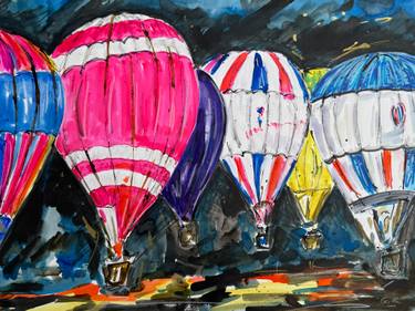 Original Contemporary Sports Painting by Garth Bayley
