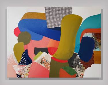 Original Cubism Abstract Paintings by Jim Ford