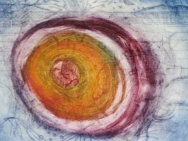 Original Figurative Fantasy Printmaking by Carmen Moreno