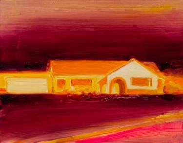 Print of Modern Architecture Paintings by Ian Mclean