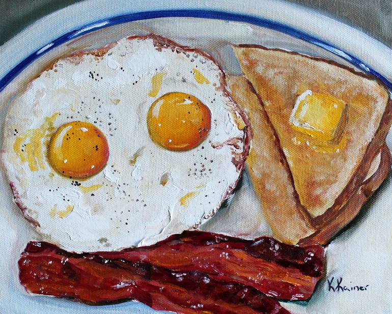 Print of Fine Art Food Paintings by Kristine Kainer
