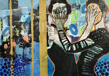 Original Conceptual Portrait Paintings by Marita Tobner