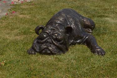 Original Realism Animal Sculpture by Tanya Russell