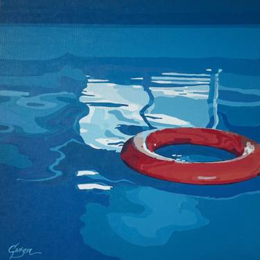 Original Figurative Water Paintings by Lynda Gagnon