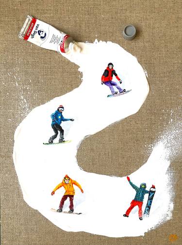 Original Realism Sports Paintings by Lena Smirnova