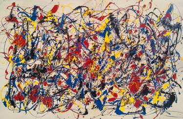 Original Abstract Expressionism Abstract Paintings by Evan Sinclair