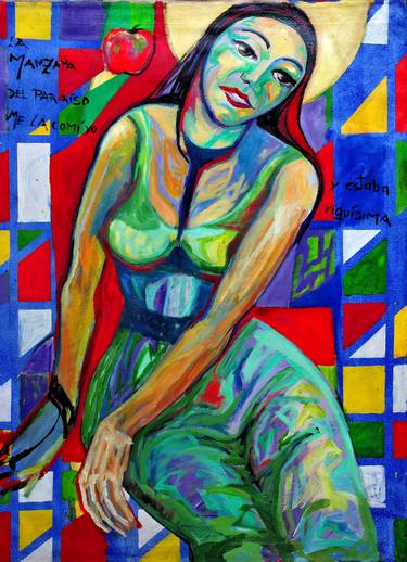 Original Expressionism Love Paintings by Raquel Sarangello
