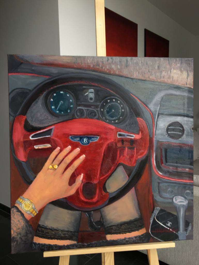 Original Modern Women Paintings by Olga Heimbach