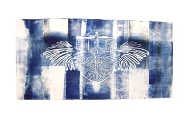 Original Street Art Mortality Printmaking by Annette Moeller