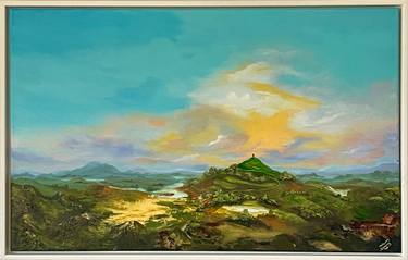 Original Abstract Landscape Paintings by Marja Brown