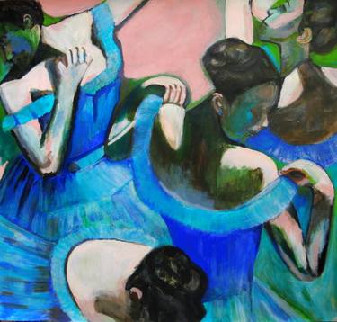 Original Figurative Performing Arts Paintings by Alexandra Djokic