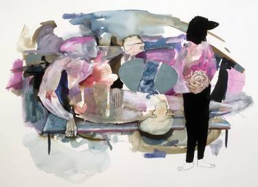 Original Abstract Science Paintings by C Jennings