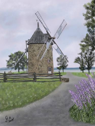 Original Digital Art Landscape Digital by Daniel Côté