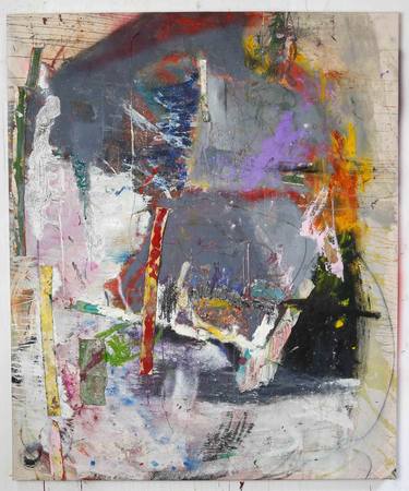 Original Conceptual Abstract Painting by Tony Duvall