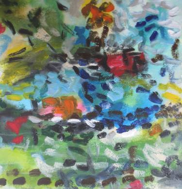 Original Expressionism Abstract Painting by Eric Baronsky