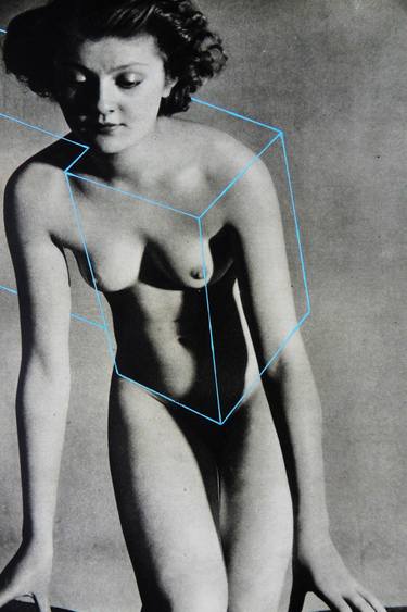 Original Abstract Nude Drawings by Niki Hare