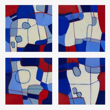 Original Abstract Expressionism Abstract Installation by Giselle Ayupova