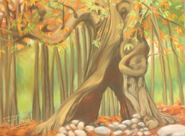 Original Realism Nature Drawing by Fátima Miguel Fernández De Zañartu