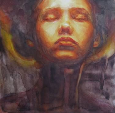 Original Portraiture Light Paintings by Dunja Jung