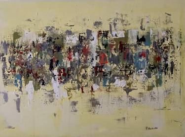 Original Abstract Expressionism Abstract Drawings by Patricia Mc Alister
