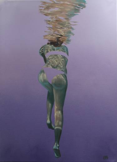 Original Abstract Body Painting by Amanda Arrou-Tea