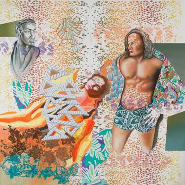 Original Figurative Culture Paintings by Lina Karam