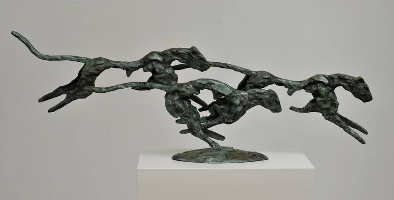 Original Expressionism Animal Sculpture by Zoran Males