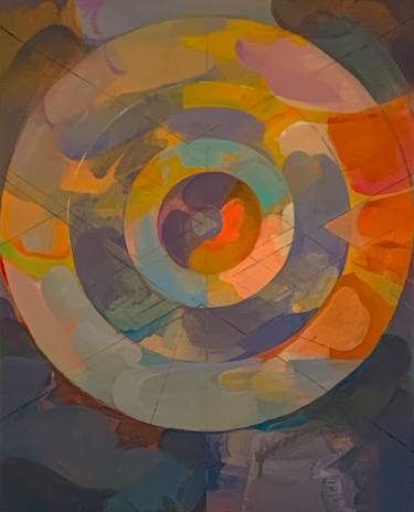 Original Abstract Expressionism Abstract Painting by Susan Carson