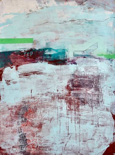 Original Abstract Expressionism Abstract Painting by Glenn Watson