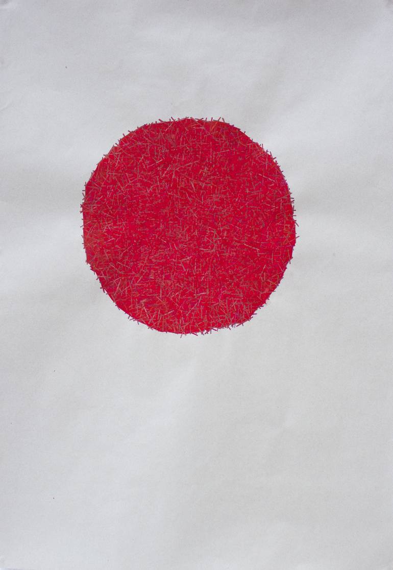 Original Minimalism Abstract Painting by Naoki Kawano