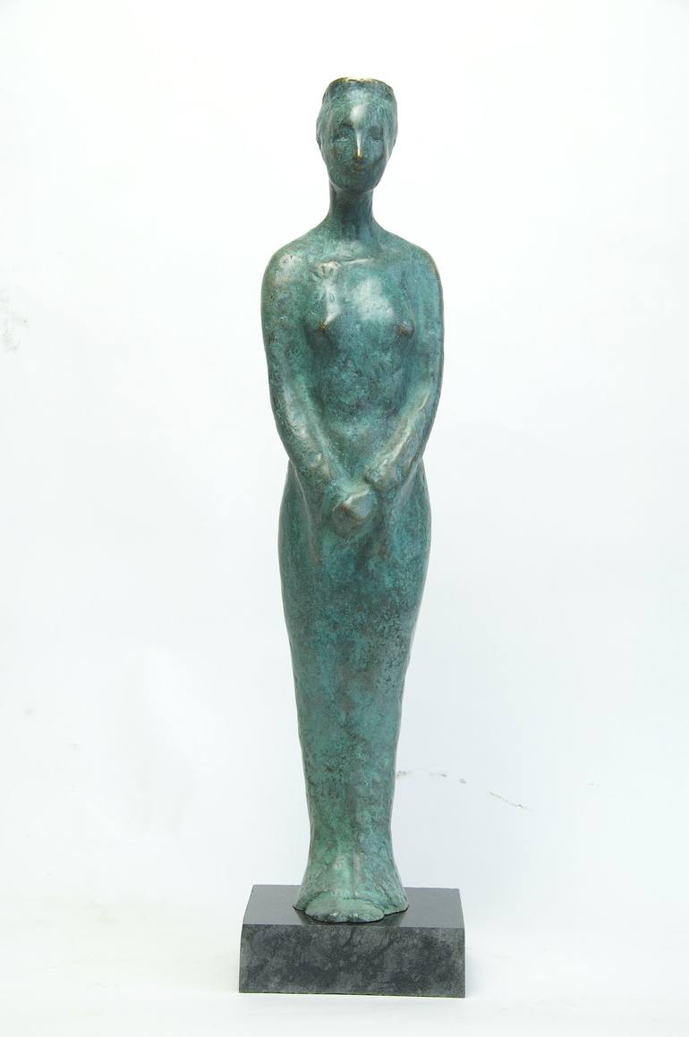 Original Figurative Women Sculpture by Marianne Van Der Bolt