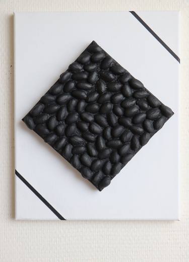 Original Abstract Geometric Sculpture by Yvonne Smits