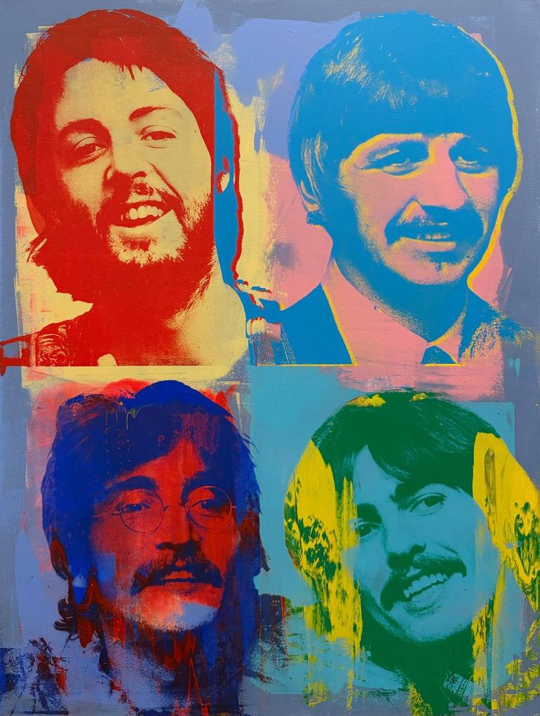 Original Figurative Pop Culture/Celebrity Paintings by Dane Shue