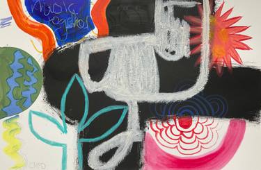 Original Abstract Expressionism Abstract Paintings by Carol Mcdermott