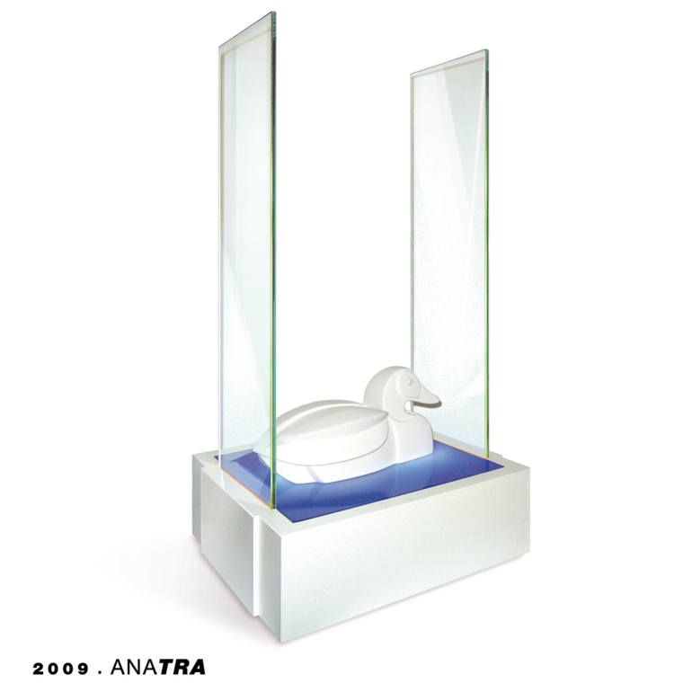 Original Abstract Expressionism Humor Sculpture by Alberto Brusa