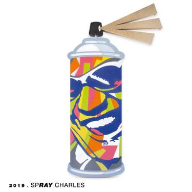Original Conceptual Graffiti Installation by Alberto Brusa