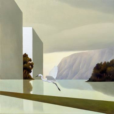 Original Conceptual Animal Paintings by Cesare Reggiani