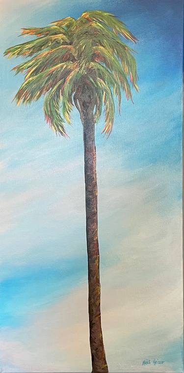 Original Abstract Expressionism Botanic Paintings by Heidi Heiser