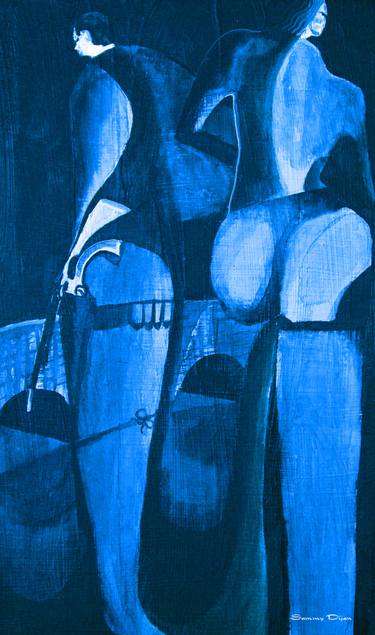 Original Surrealism Rural life Printmaking by Sammy Dijan