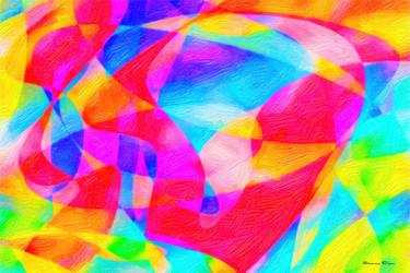 Original Conceptual Abstract Printmaking by Sammy Dijan