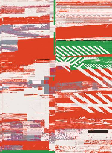 Original Abstract Expressionism Abstract Digital by Milan Terzic