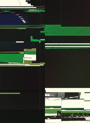 Original Algorithmic Abstract Digital by Milan Terzic