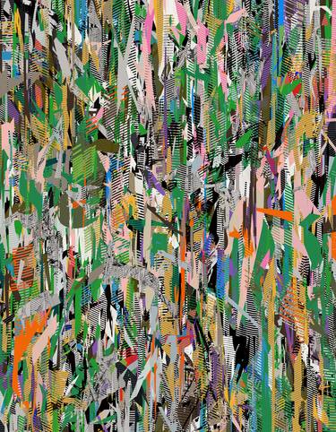 Original Abstract Expressionism Abstract Digital by Milan Terzic