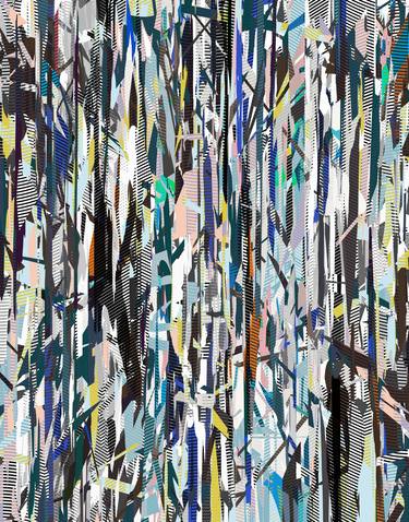 Original Abstract Expressionism Abstract Digital by Milan Terzic