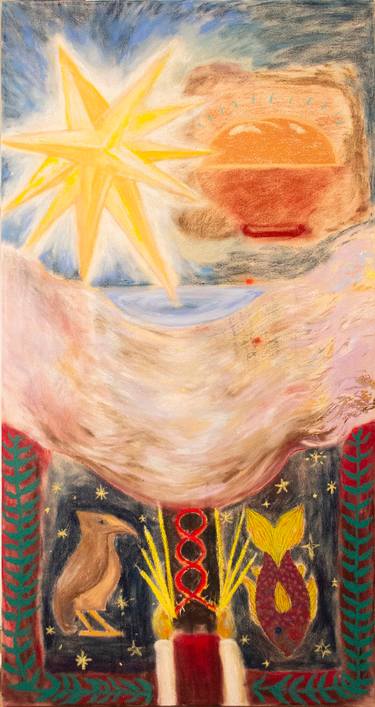 Original Contemporary Time Mixed Media by Jessica Matier