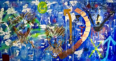 Original Abstract Expressionism Abstract Painting by Paul Ferguson